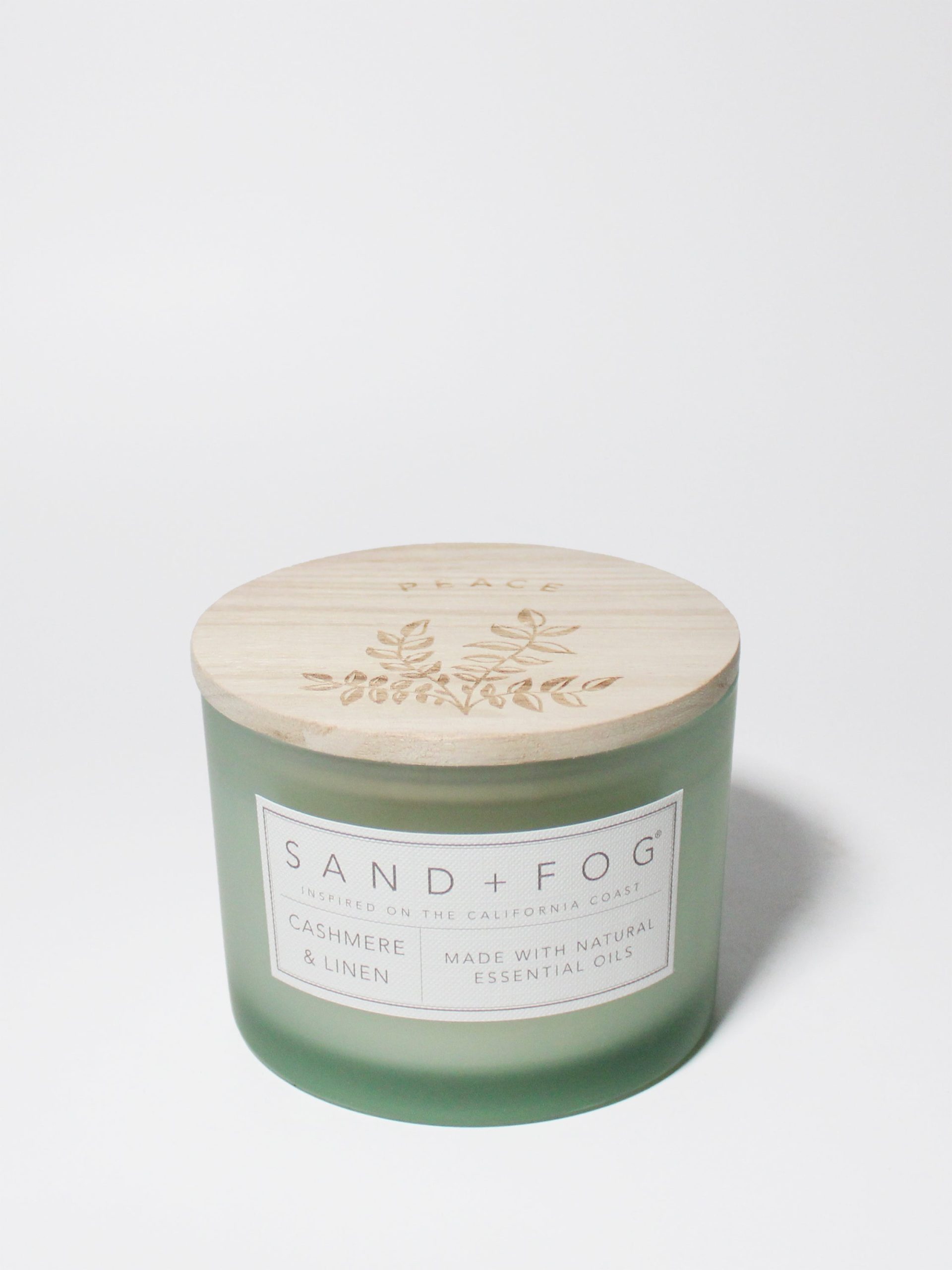 Sand Fog Cashmere & Linen 12 oz scented candle